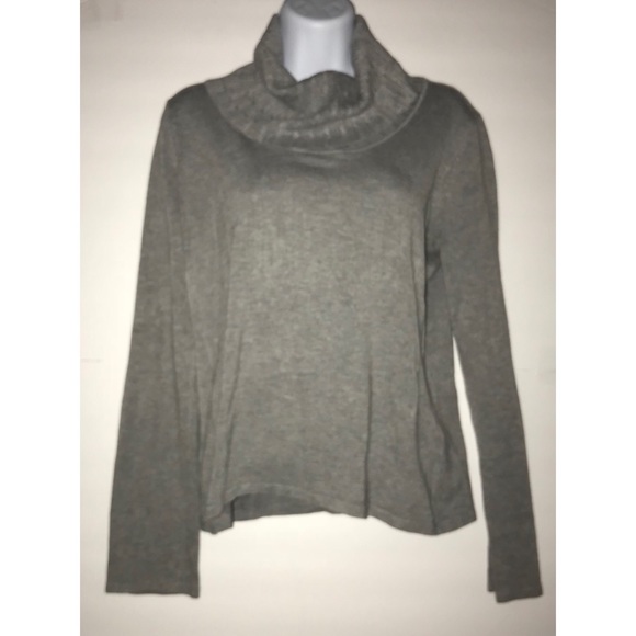 Willi Smith Sweaters - Willi Smith Cowl Neck Gray Sweater